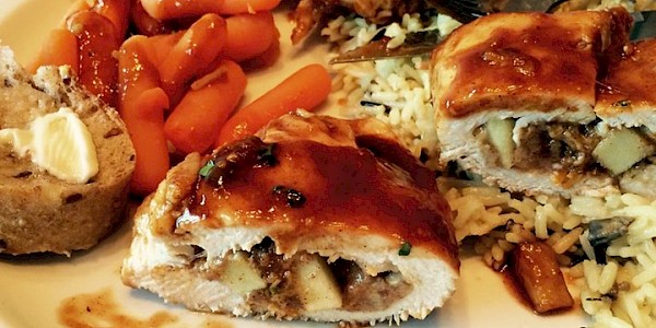 Apple Stuffed Chicken Breast