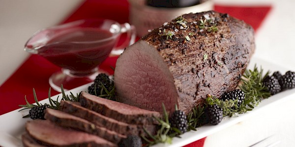 Blackberry Cabernet Roast Eye of Round