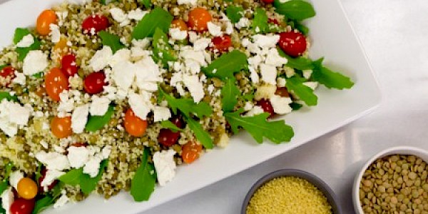 Arugula, Lentil & Couscous Salad