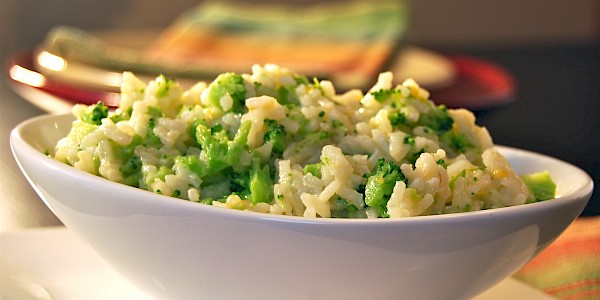 Broccoli & Cheese Risotto
