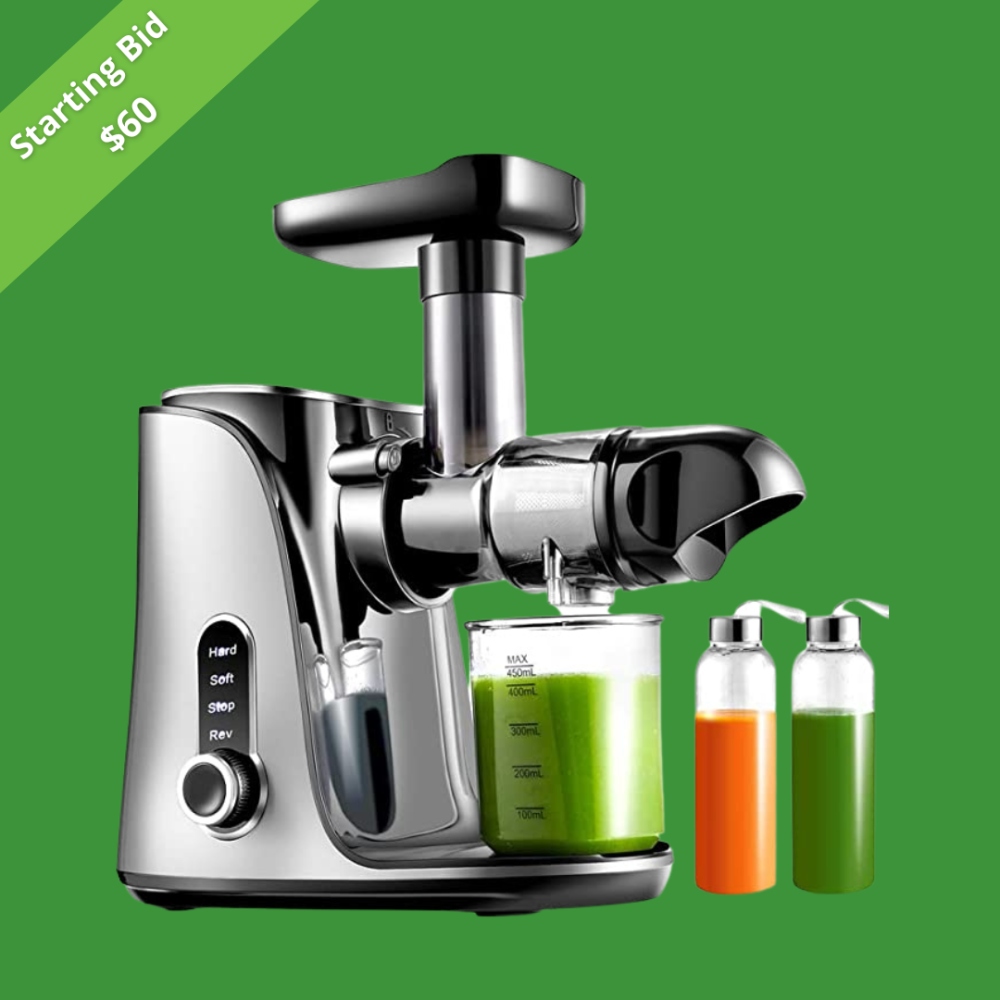 AMZCHEF Slow Juicer Extractor UnitedAg